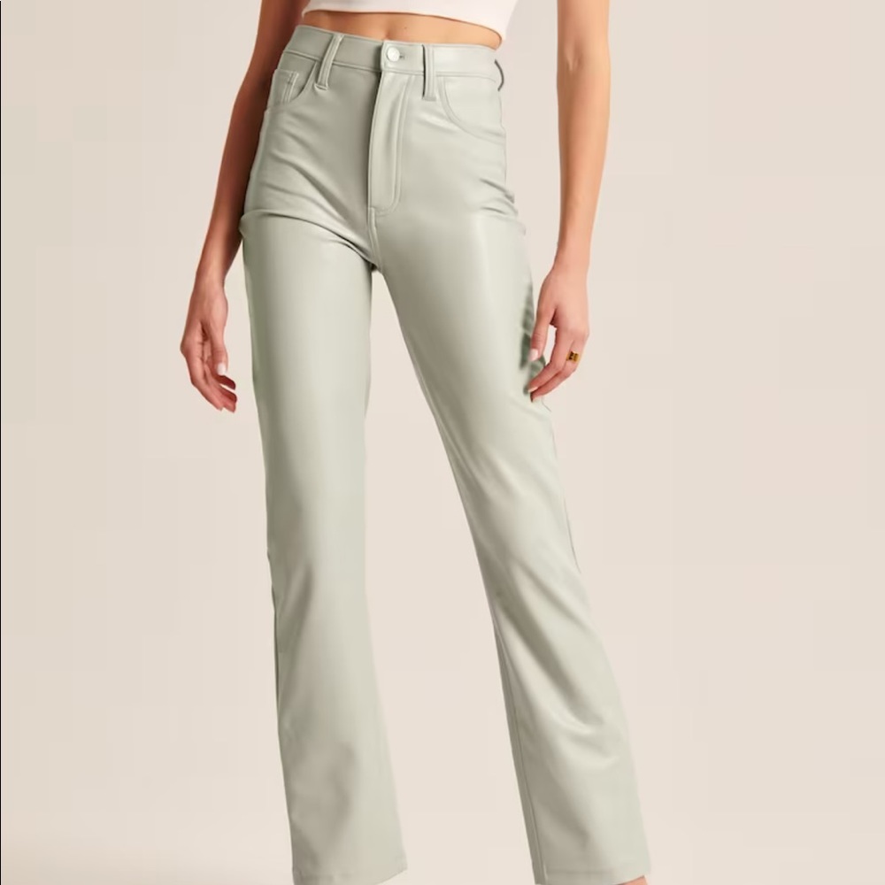 Abercrombie Leather Pants